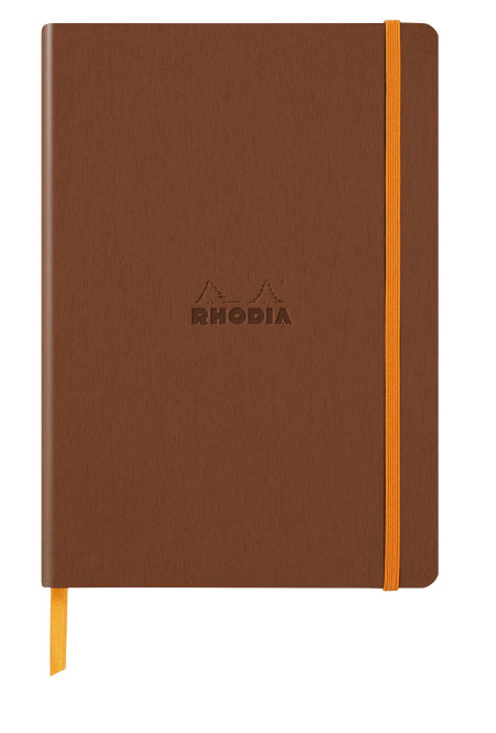 Rhodia Softcover Notebook - A5 - Copper - Dotted